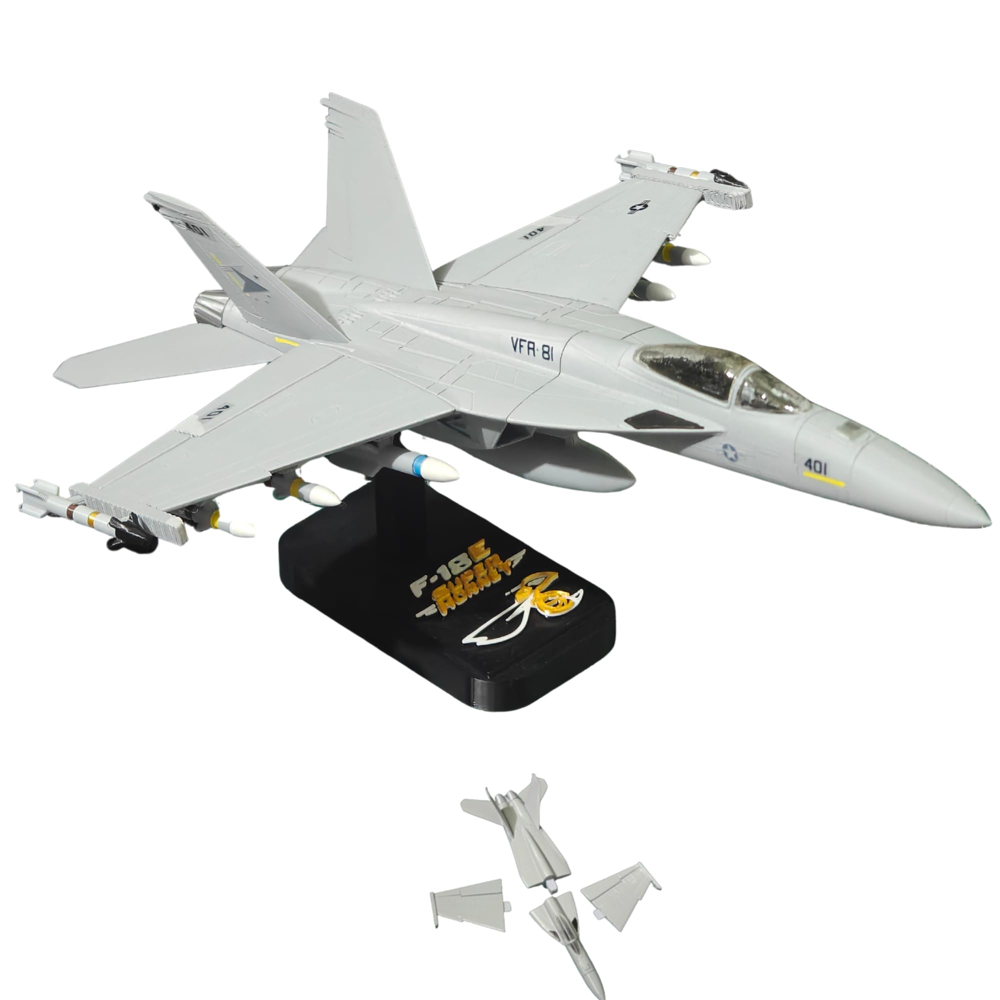 Jay Automation USAF F-18 E Super Hornet Aircraft Model 16 inch - 1